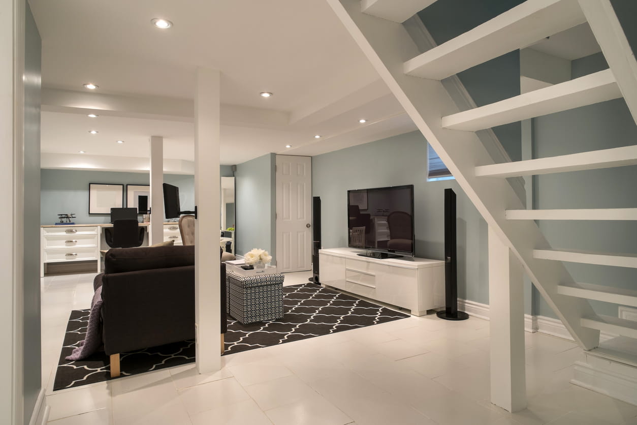 Basement Renovation in Milton
