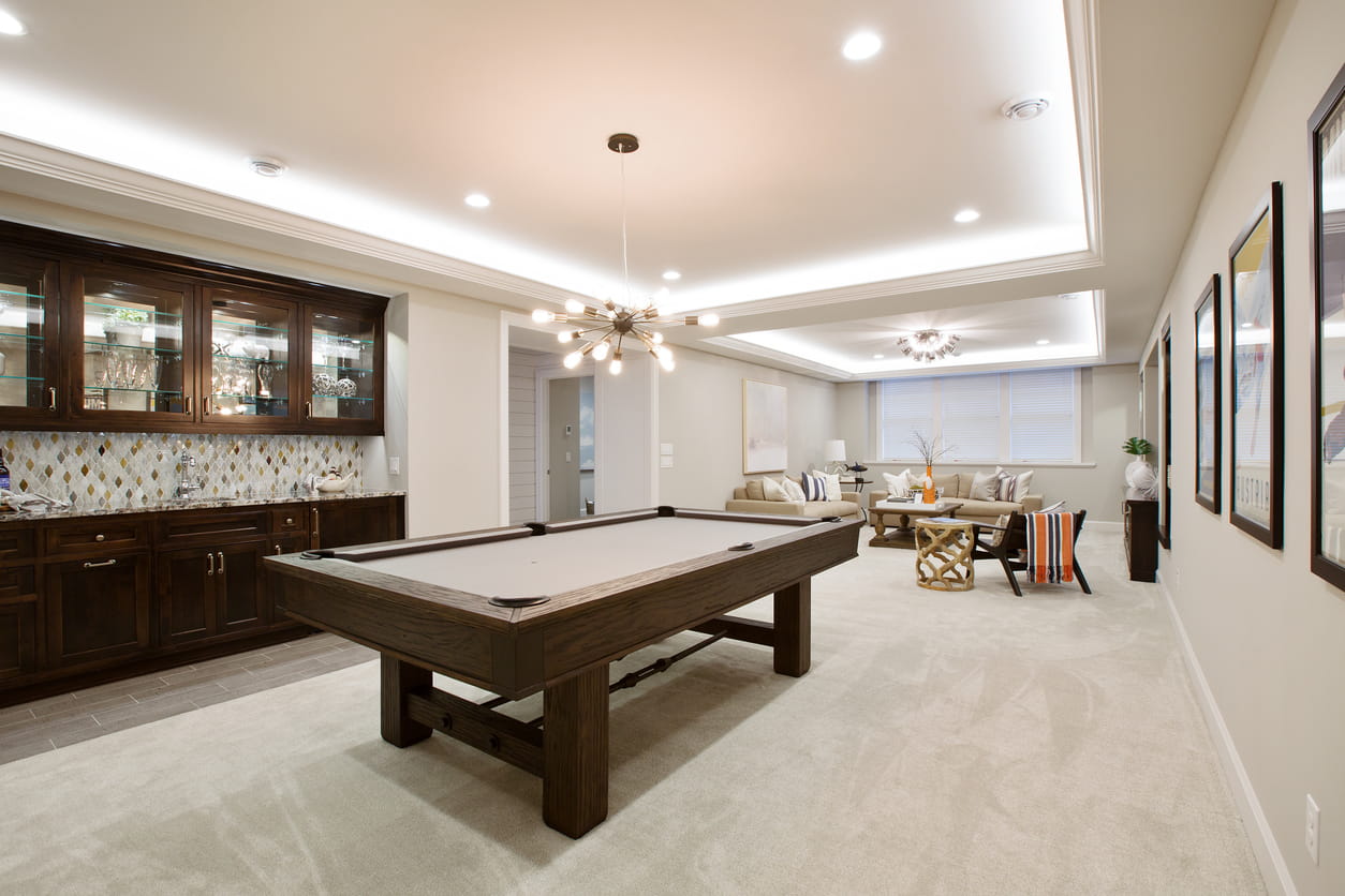 Basement Renovation in Oakville