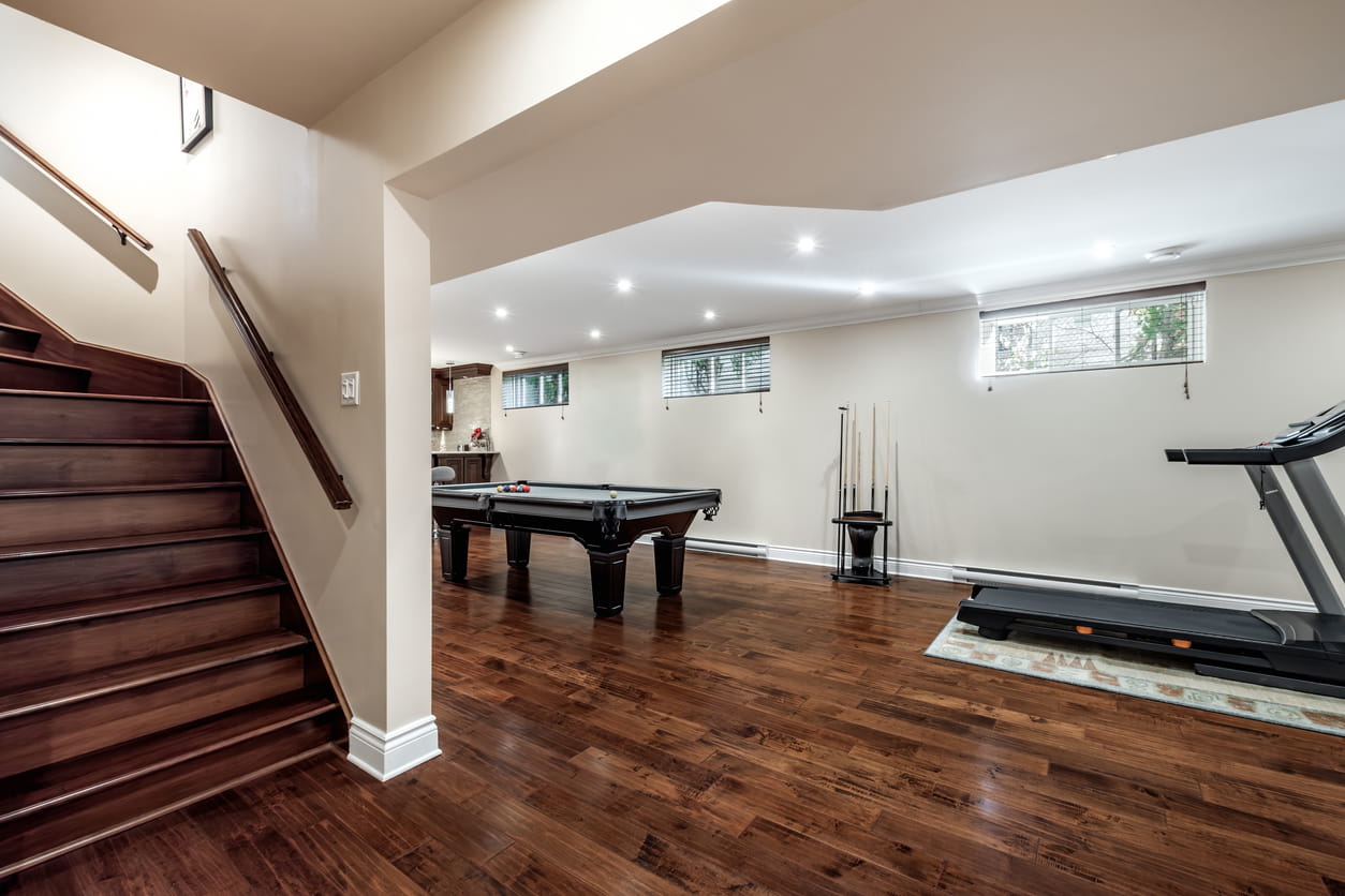 Basement Renovation in Terracotta